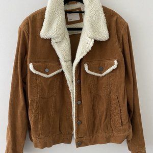 ASOS DESIGN Curve Cord Jacket / Size 16
